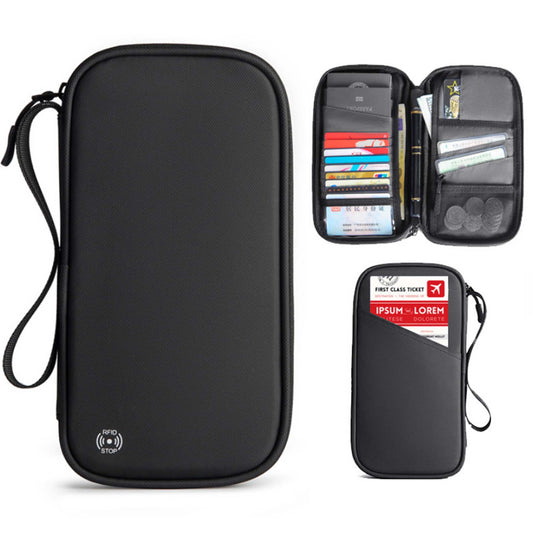 RFID Card Holder Wallet black