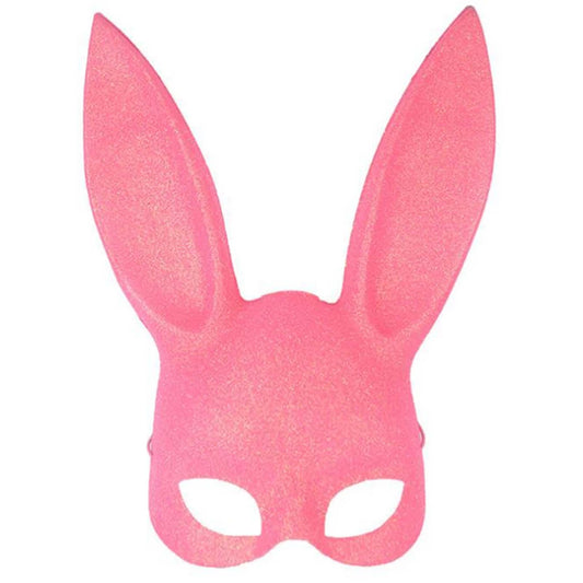 Fashion Black Rabbit Ear Half Face Mask