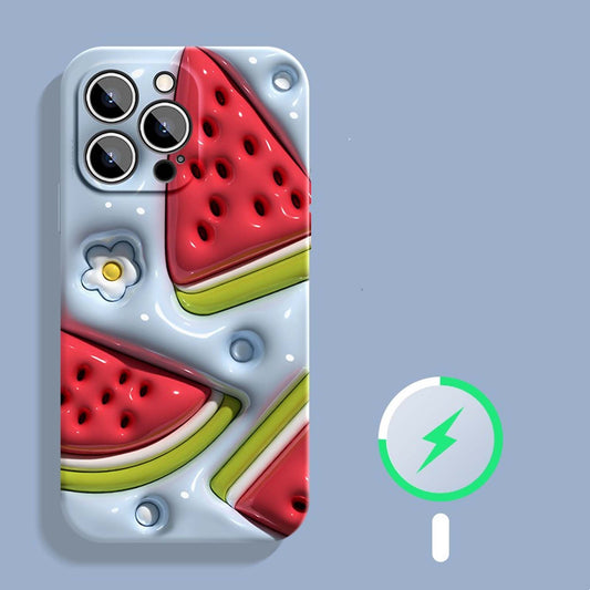 Fruit Phone Case Silicone Drop Resistant Premium Phone Case