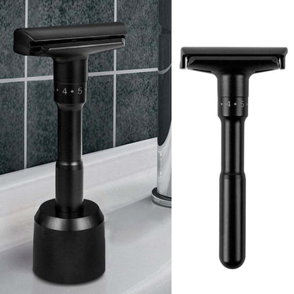 Men's Modern Manual Old-Fashioned Razor black