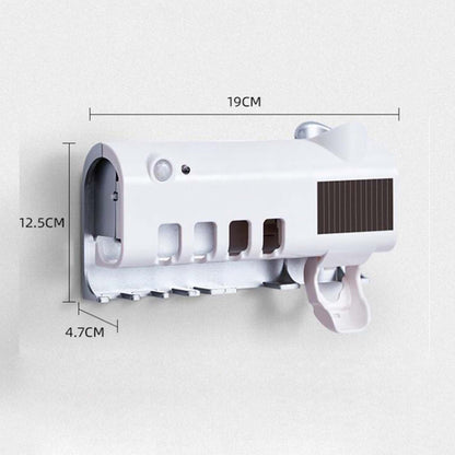 Automatic Toothpaste Squeezer Intelligent UV Toothbrush Sterilizer Toothpaste Rack